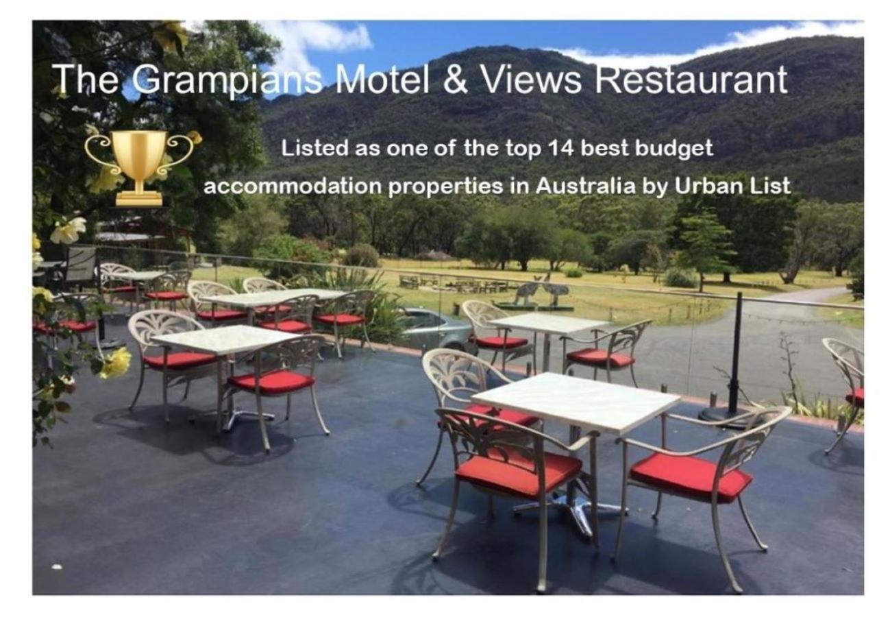 The Grampians Motel Halls Gap Εξωτερικό φωτογραφία